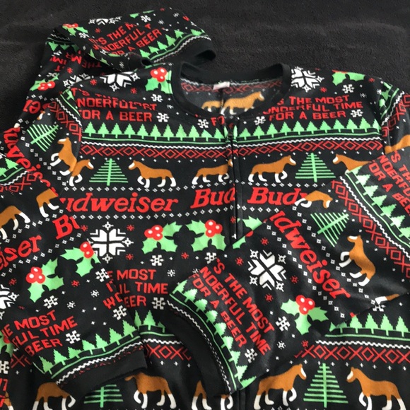 budweiser onesie